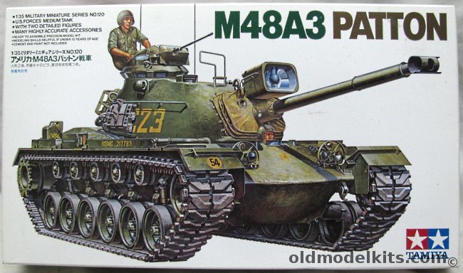 Tamiya 1/35 M48A3 Patton, 35120 plastic model kit
